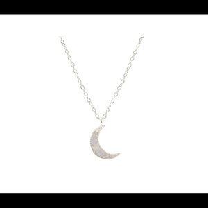 Kris Nations crescent moon charm necklace
